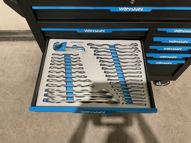 Wohrstahl xxxl-edition 12/10 gereedschapswagen - afbeelding 23 van  74