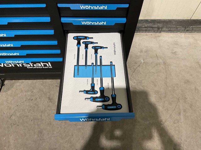 Wohrstahl xxxl-edition 12/10 gereedschapswagen - afbeelding 30 van  74