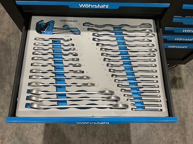 Wohrstahl xxxl-edition 12/10 gereedschapswagen - afbeelding 37 van  74