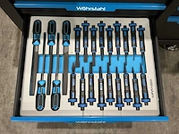 Wohrstahl xxxl-edition 12/10 gereedschapswagen - afbeelding 2 van  74