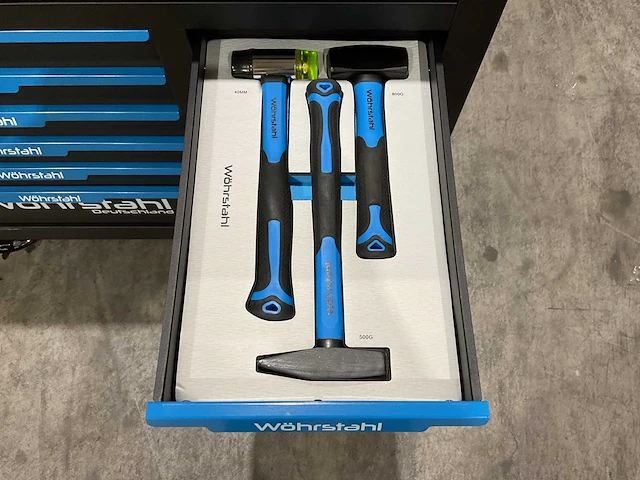 Wohrstahl xxxl-edition 12/10 gereedschapswagen - afbeelding 4 van  74