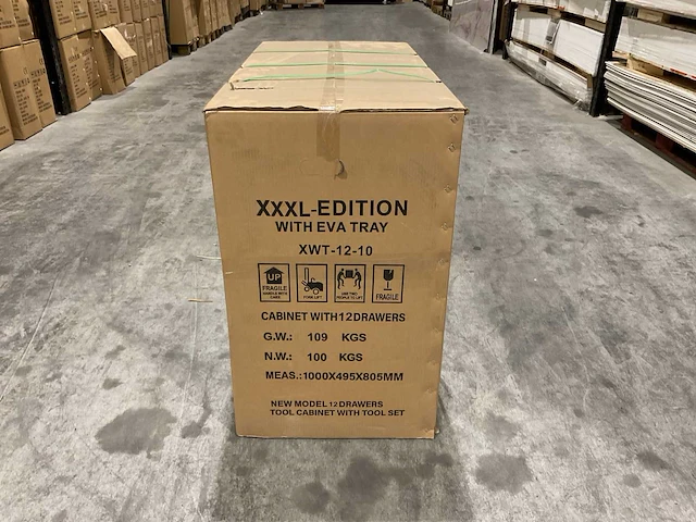 Wohrstahl xxxl-edition 12/10 gereedschapswagen - afbeelding 23 van  74