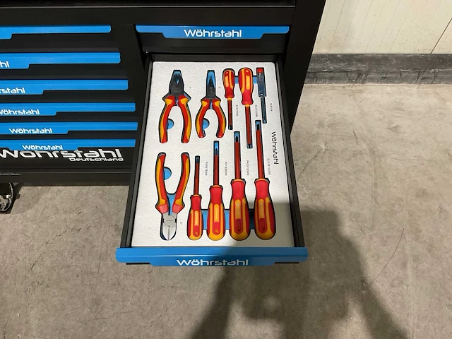 Wohrstahl xxxl-edition 12/10 gereedschapswagen - afbeelding 59 van  74