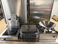 Wok - kookplaat / grill - bakkooklijn - afbeelding 1 van  5
