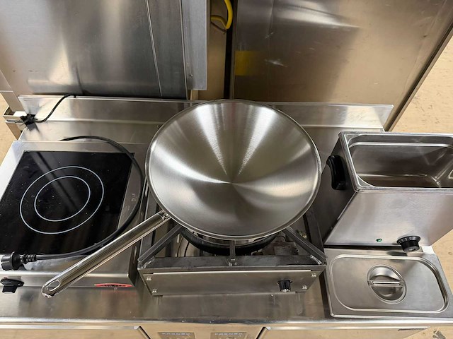 Wok - kookplaat / grill - bakkooklijn - afbeelding 2 van  5