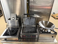 Wok - kookplaat / grill - bakkooklijn - afbeelding 5 van  5