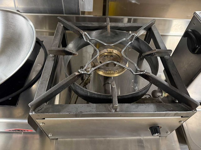 Wok - kookplaat / grill - bakkooklijn - afbeelding 4 van  5