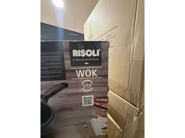 Wok pan explora italia risolie, zwart - afbeelding 2 van  6