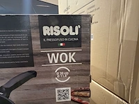 Wok pan explora italia risolie, zwart - afbeelding 2 van  6