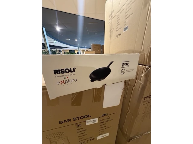 Wok pan explora italia risolie, zwart - afbeelding 3 van  6
