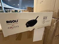 Wok pan explora italia risolie, zwart - afbeelding 3 van  6