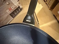 Wok pan explora italia risolie, zwart - afbeelding 6 van  6