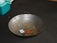 Wokpan met doorsnede 55 cm. - afbeelding 1 van  2