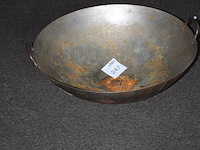Wokpan met doorsnede 55 cm. - afbeelding 2 van  2