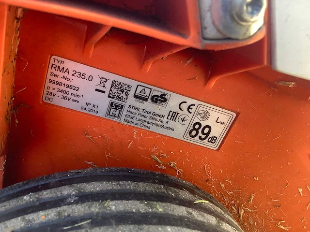 Wolf 2x, stihl en makita grasmaaier - afbeelding 5 van  16