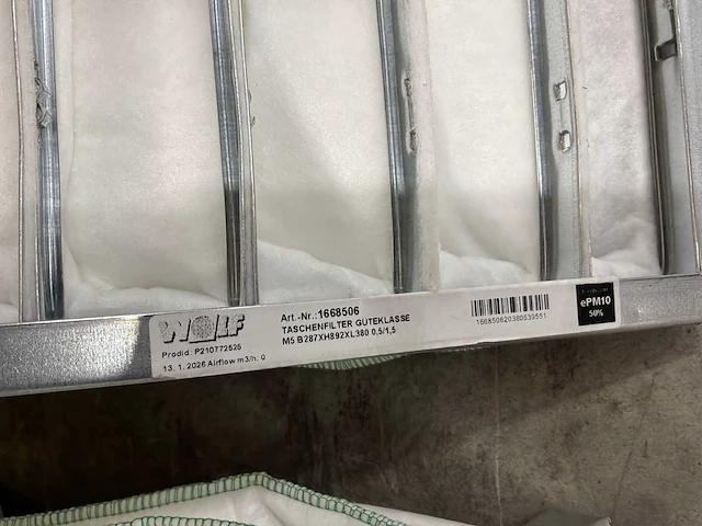 Wolf filterset kgt96/1515 epm10 50% 1,5 - afbeelding 8 van  8