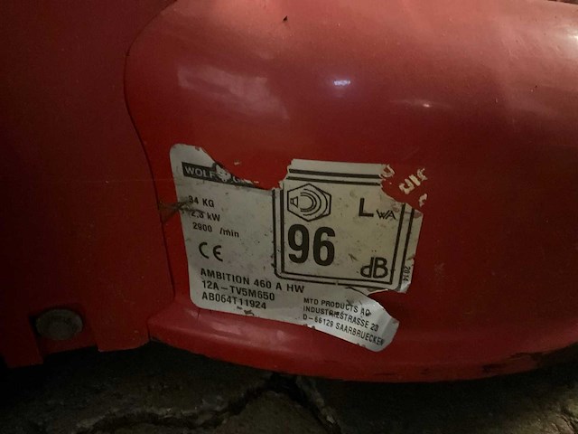 Wolf garten ambition 460 grasmaaier - afbeelding 7 van  7