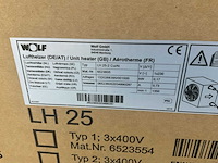 Wolf luchtverhitter lh25-2 16,8kw 230v - afbeelding 5 van  6