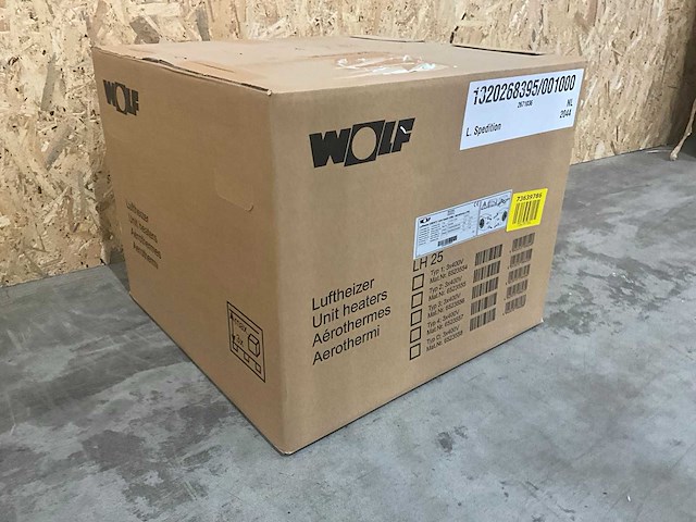 Wolf luchtverhitter lh25-2 16,8kw 230v - afbeelding 6 van  6