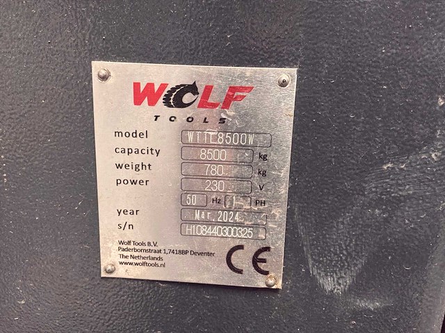 Wolf tools wttl8500w hefkolom (4x) - afbeelding 7 van  22
