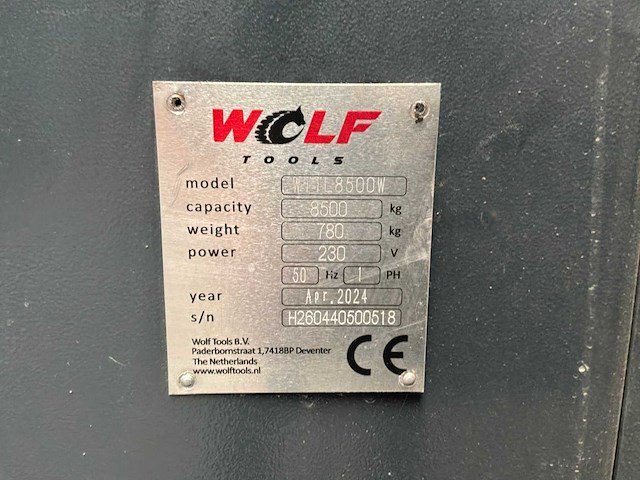 Wolf tools wttl8500w hefkolom (4x) - afbeelding 15 van  24
