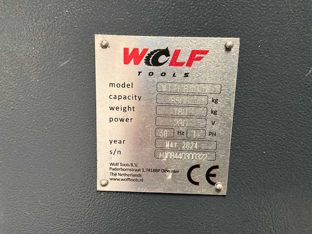 Wolf tools wttl8500w hefkolom (4x) - afbeelding 3 van  3