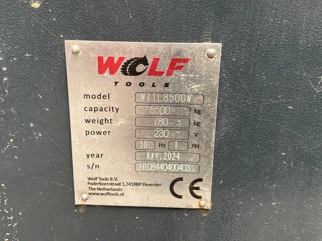 Wolf tools wttl8500w hefkolom (4x) - afbeelding 12 van  14