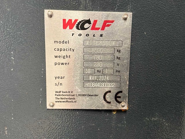 Wolf tools wttl8500w hefkolom (4x) - afbeelding 11 van  16
