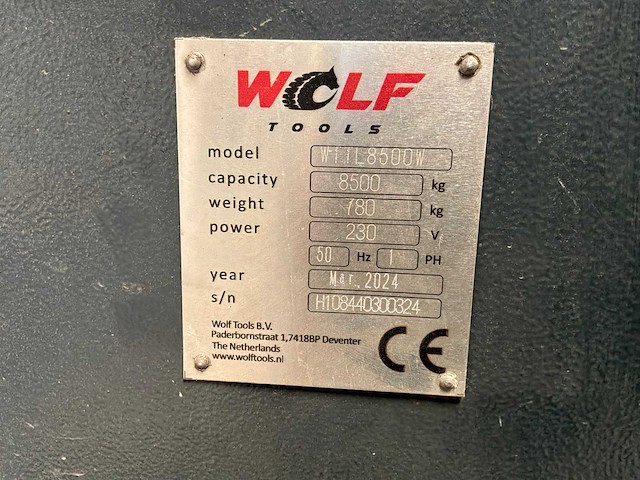 Wolf tools wttl8500w hefkolom (4x) - afbeelding 14 van  16