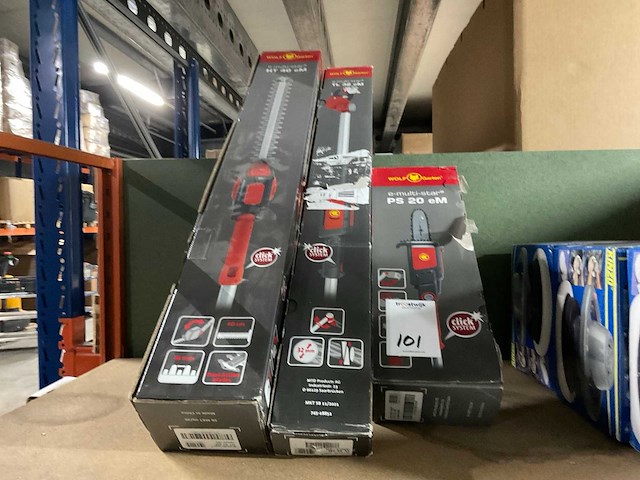 Wolf tuingereedschap (3x) - afbeelding 1 van  8