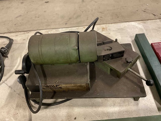 Wolf w320 boren slijpmachines - afbeelding 2 van  5