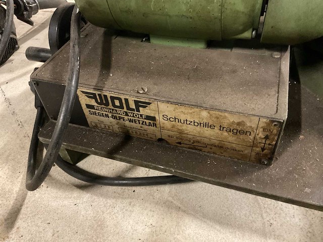 Wolf w320 boren slijpmachines - afbeelding 3 van  5