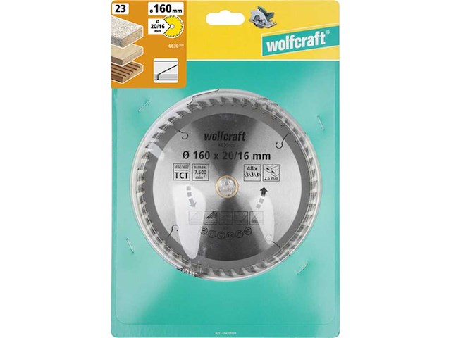 Wolfcraft zaagblad (33x) - afbeelding 1 van  3