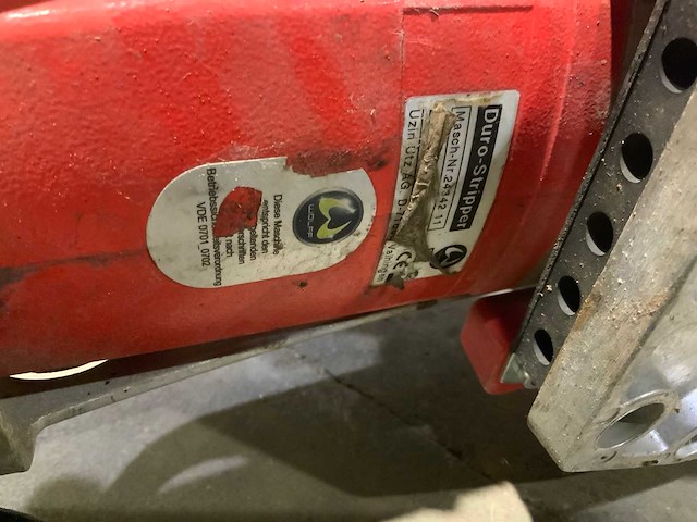 Wolff duro tapijtstripper - afbeelding 4 van  5