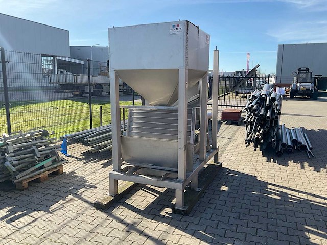 Wolters hopper voor mestscheider, rvs - afbeelding 4 van  7