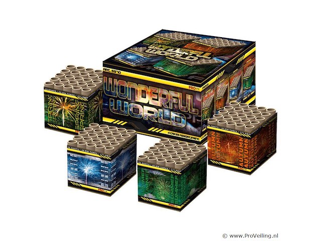 Wonderful world 4 dikke 25 shots - afbeelding 1 van  1