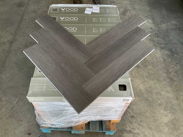Wood wd-203-hb pvc click pvc vloer (43.2m2) - afbeelding 2 van  5