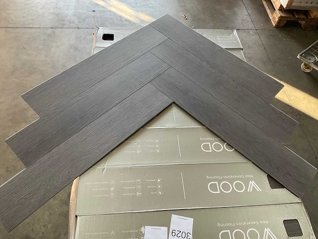 Wood wd-203-hb pvc click pvc vloer (43.2m2) - afbeelding 3 van  5