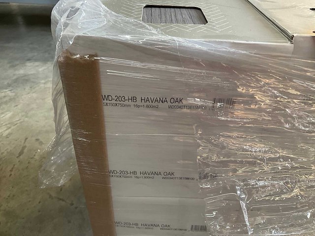 Wood wd-203-hb pvc click pvc vloer (43.2m2) - afbeelding 5 van  5
