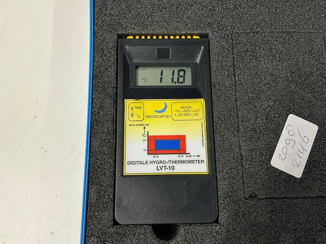 Woodcab digitale hygro-/thermometer - afbeelding 2 van  4