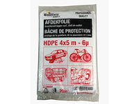 Woodfield - plastic afdek folie 4x5 meter (3000x) - afbeelding 1 van  1