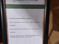 Woodpro blokhut met overkapping - 450x250cm - afbeelding 7 van  7