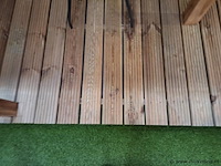 Woodpro blokhut met overkapping - 607x310cm - afbeelding 4 van  10