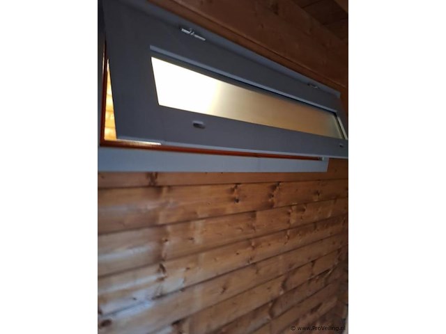 Woodpro blokhut met overkapping - 607x310cm - afbeelding 8 van  10
