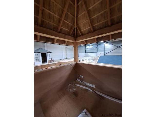 Woodpro houten tuinhuis - 410x410x750cm - afbeelding 7 van  20