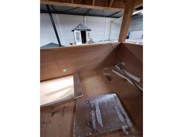 Woodpro houten tuinhuis - 410x410x750cm - afbeelding 8 van  20