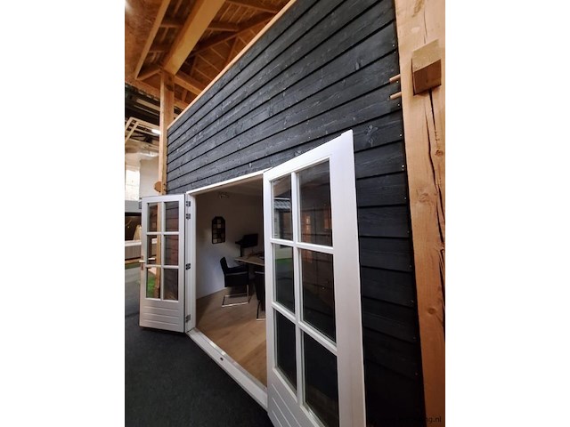Woodpro houten tuinhuis - 410x410x750cm - afbeelding 1 van  20