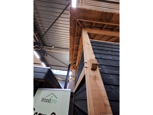 Woodpro houten tuinhuis - 410x410x750cm - afbeelding 13 van  20