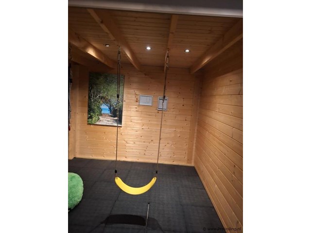 Woodpro tuinhuis met overkapping - 500x360cm - afbeelding 7 van  13