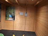 Woodpro tuinhuis met overkapping - 500x360cm - afbeelding 7 van  13